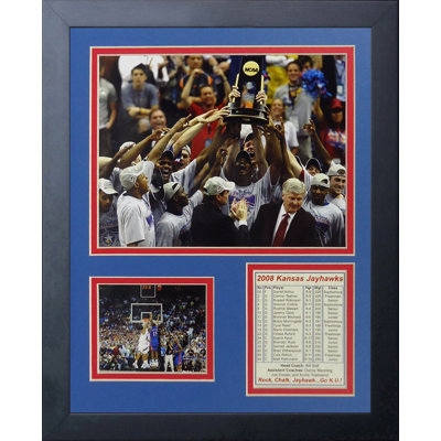 2008 Kansas Jayhawks - Podium Framed Photographic Print