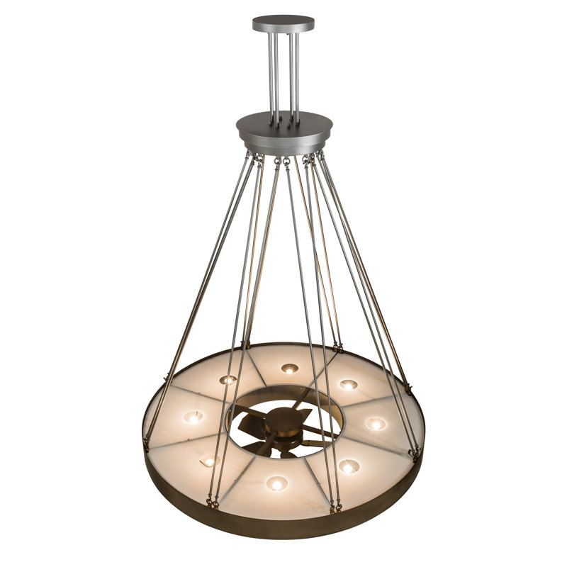 Cilindro 8 - Light Glass Chandelier