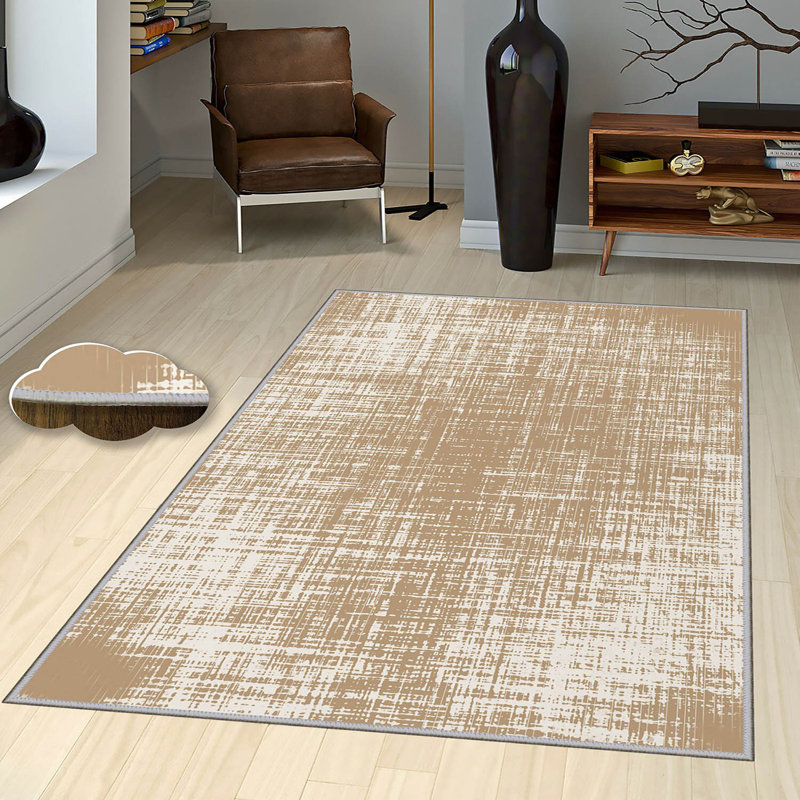 Antibacterial Hall Carpet, 39.4 x 59.1 inches | 100% Polyester, 0.4 in Pile Height, Non-Slip PVC Felt Dot Underside | Machine Washable, 3D Digital Printing, Durable & Stylish for Modern Home Décor
