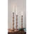 Turned Mango Wood Taper Candle Holder
