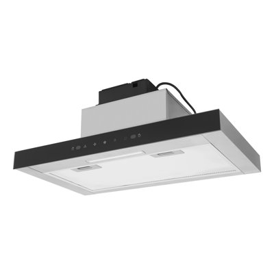 Under Cabinet Range Hood, 23.62Inch Kitchen Range Hood With 3 Speed Exhaust Fan