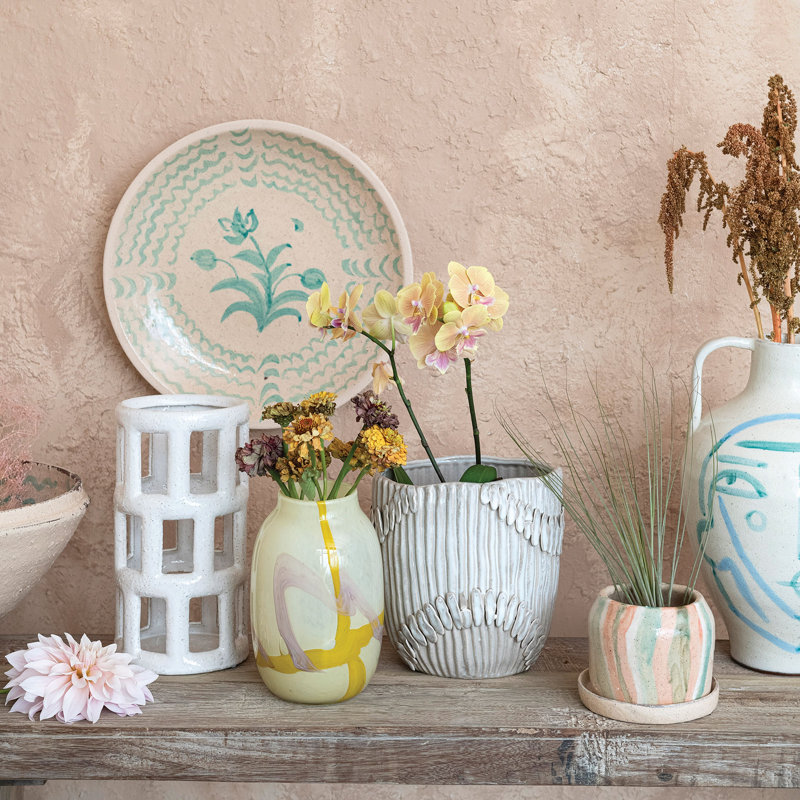 Krystof Stoneware Table Vase