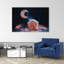 «Magical Gingerbread Night», fantaisiste, abstrait, hiver contemporain, impression d'art mural-129719052