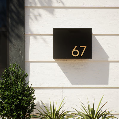 Cubby Wall Mounted Steel Mailbox