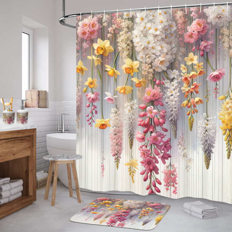 Wrought Studio™ Spring 4 Pcs Bathroom Decor Set in a Gift Box