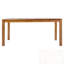 Ensemble de table de salle à manger 5 pièces en bois avec 4 fauteuils en rotin-1075612264