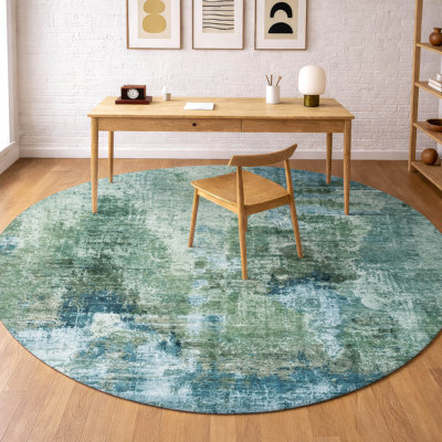 Tapis abstrait lavable à la machine de qualité supérieure Mayfield AMF2300