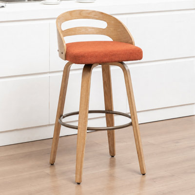 Linen Swivel UpholsteredBar Stools & Counter Stools