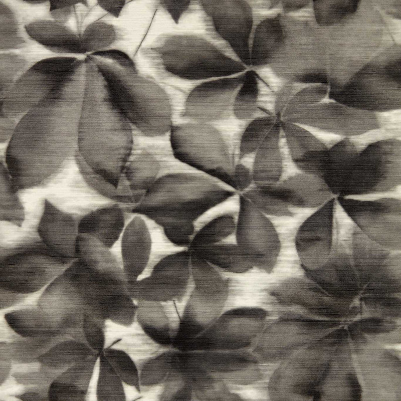 Grounded Wallpaper, Black Earth/Parchment