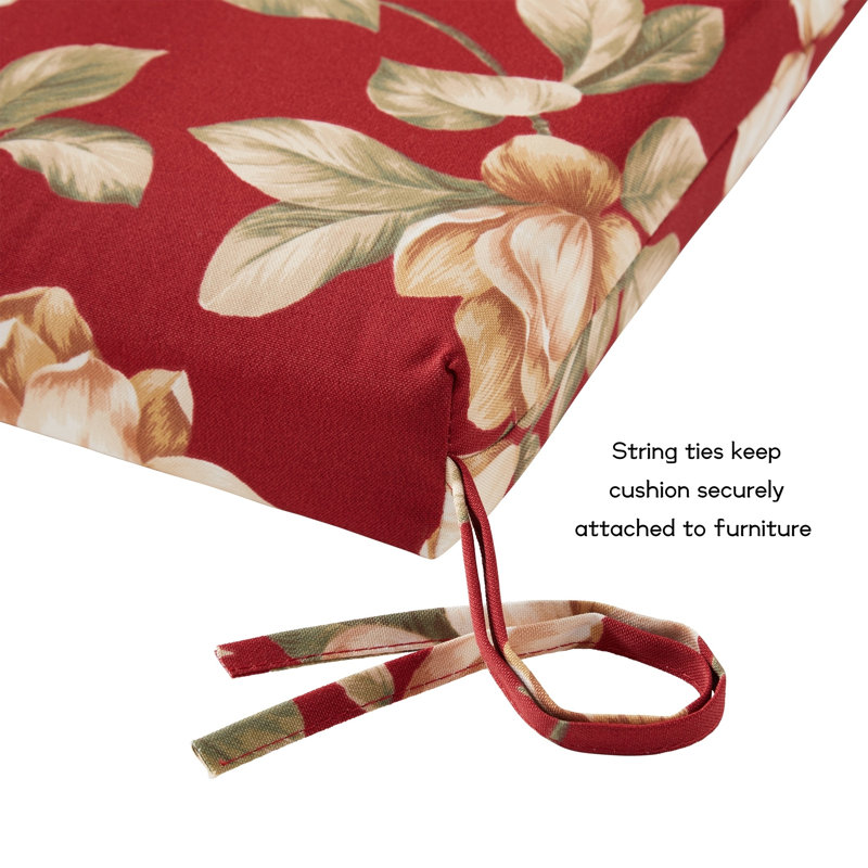 High Back Dining Chair Pad, Roma Floral