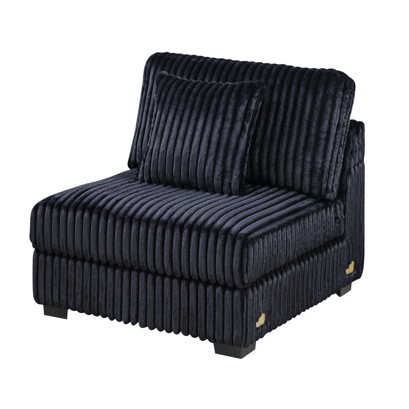 Chaise sans accoudoirs Saundra