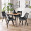 Aave 49cm H Velvet Upholstered Metal Side Chair in Green-1584569801