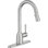 Adler One-Handle High Arc Pulldown Kitchen Faucet With Power Clean Spot Resist Stainless