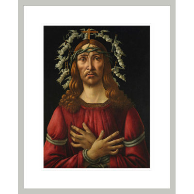of Sorrows by Sandro Botticelli -Framed Giclee Print