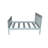 Harmony Home Collection Unfinished Solid Wood Slat Bed-720959405-720959403