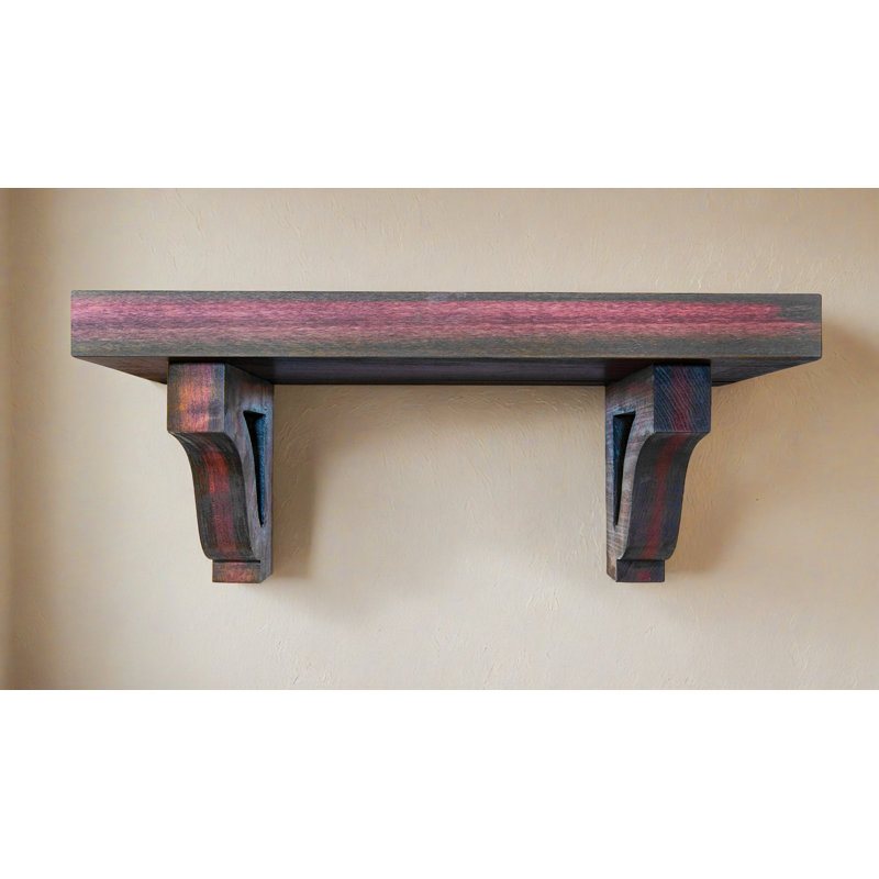 Tablettes 2 po / corbeaux l, H 9 po x l 37 po x P 6 po