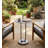 Monoloop/Stanza End Table Silver Antique