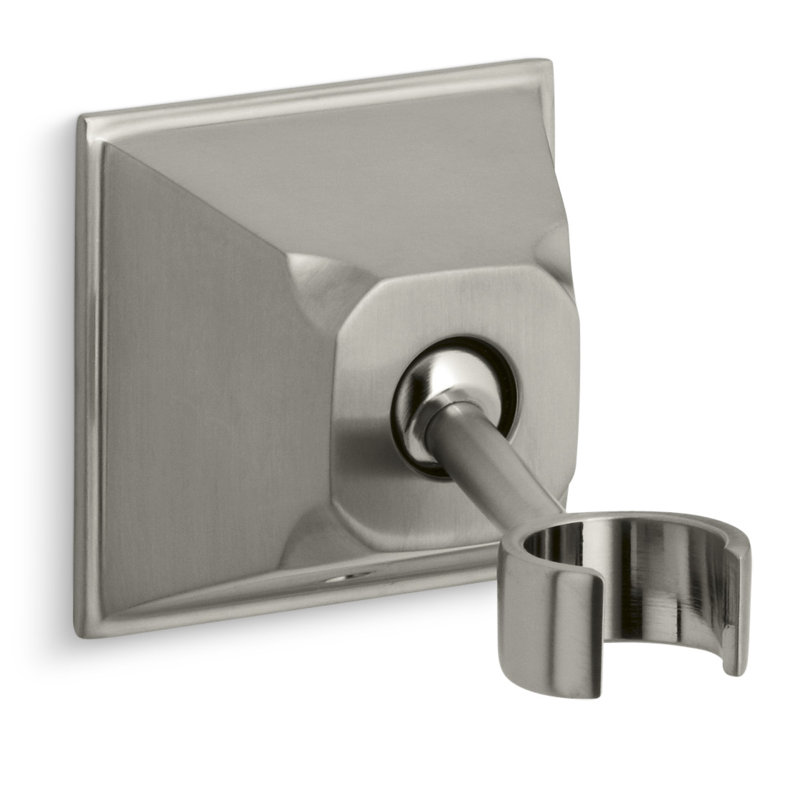 Memoirs® Adjustable Wall-Mount Handshower Holder, Vibrant Brushed Nickel