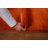 Orange Gabbeh Oriental Runner Rug 3x11