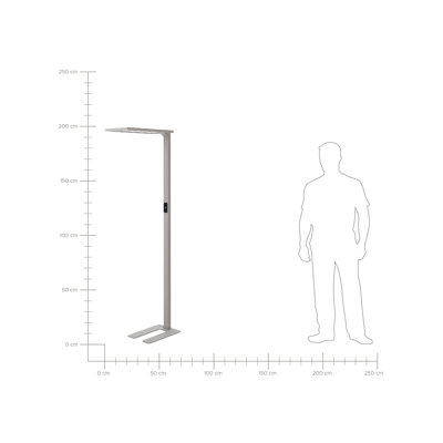 Burckhard 196cm LED Task Floor Lamp