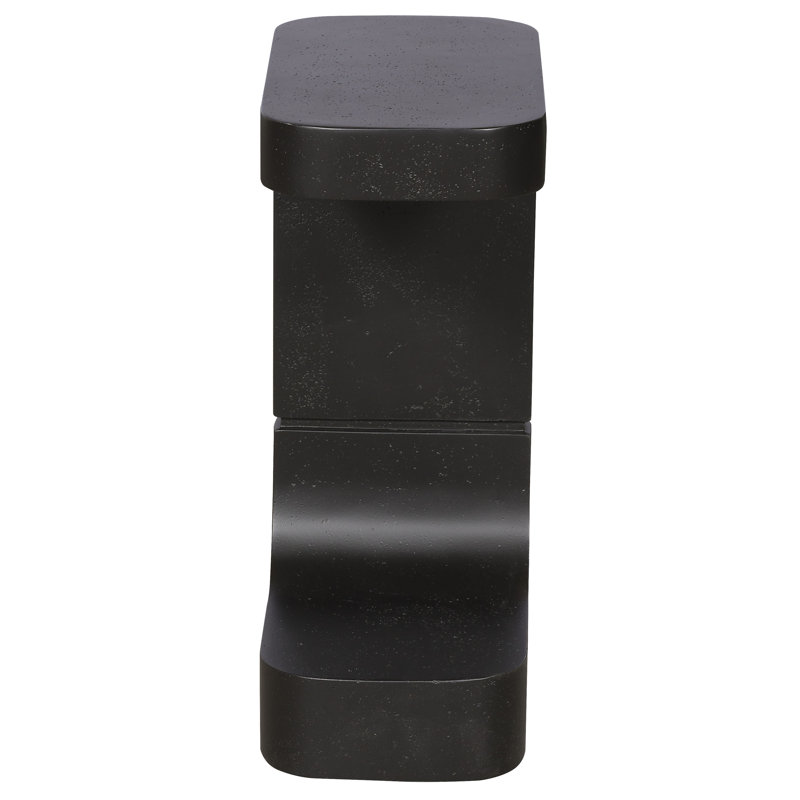 Michael Weiss Outdoor Side Table, Black