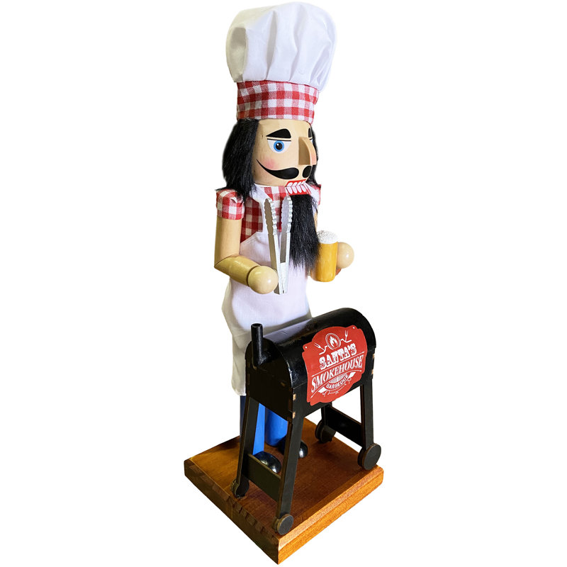 14" Smokehouse Nutcracker