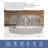 Double Bowl (50/50) Farmhouse Sink- 36" X 20" X 9"Stainless Steel Apron Front Kitchen Sink 16 Gauge With Two 9" Deep Basin