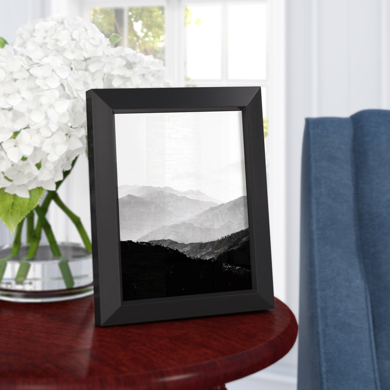 Cadre photo simple 8 x 10 po Hasson, Blanc, 8 po x 10 po