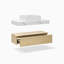 Meuble-lavabo mural simple 39,4 po avec comptoir en pierre-1171114278