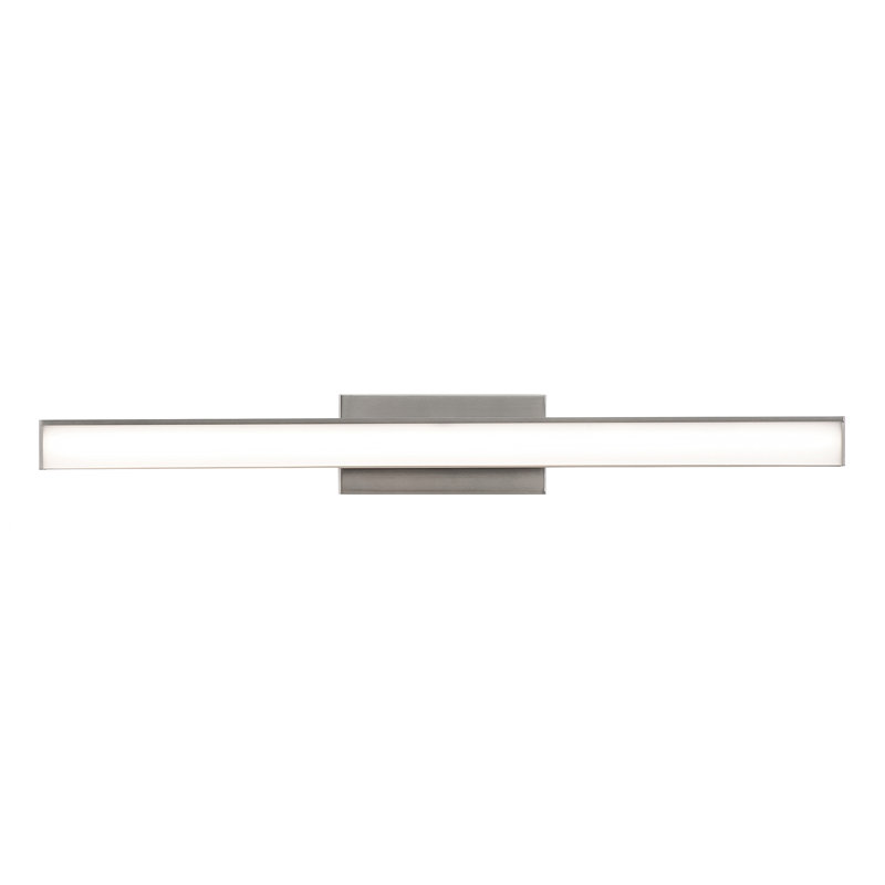 Jonahel Dimmable LED Bath Bar, Satin Nickel