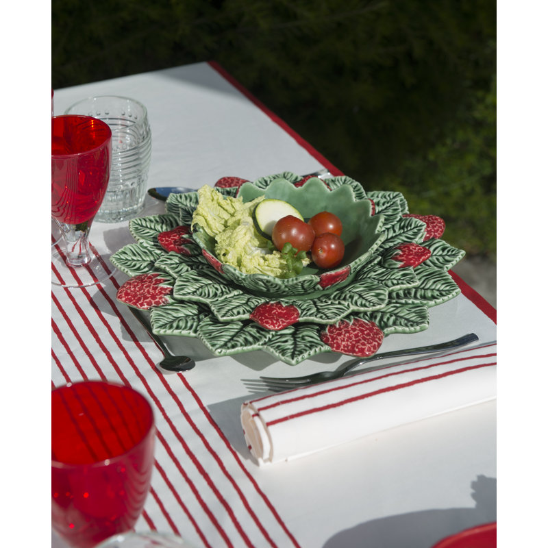 Strawberry Earthenware Dinner Plate