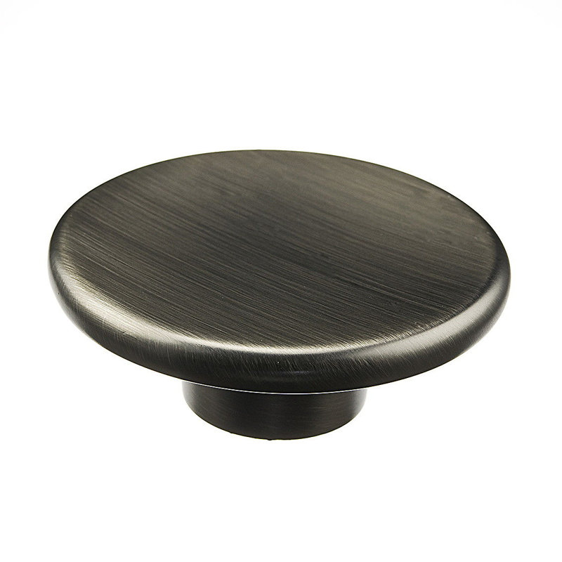 Oversized Expression 2 1/4" Diameter Round Knob, Antique Nickel