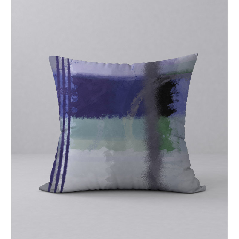 Housse de coussin décorative carrée et insert, 24 po x 24 po
