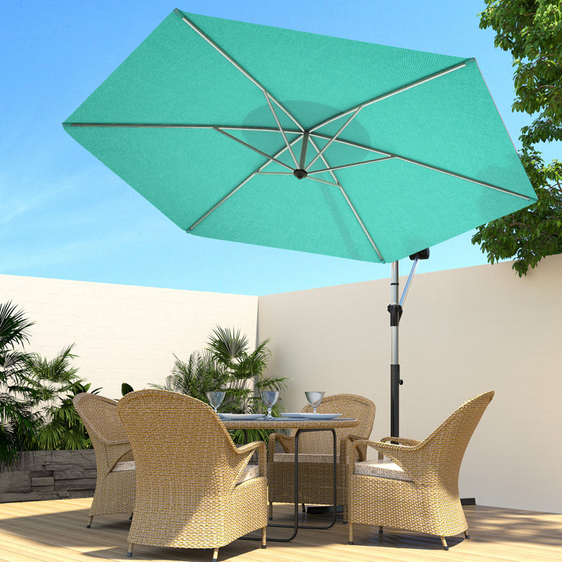 Parasol d'extérieur 10 'Cantilever, Vert