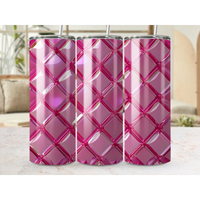 Choose Handmade Tumblers 591 mL Vacuum Insulated Stainless Steel (18/8) Travel Tumbler with Straw