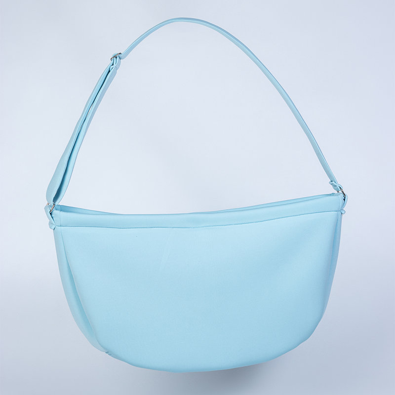 Signature Sling: crème, Bleu