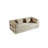 Boneless 78" King-Size Sleeper Sofa Bed Convertible Compression Couch Bed Corduroy Floor Couch With 2 Pillows-121416302-129588361