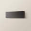 Matte Black Integrated LED Outdoor Sconce-135759186-135759185