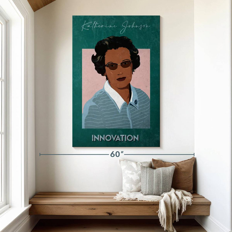 Katherine Johnson Innovation, H 51 po x l 34 po