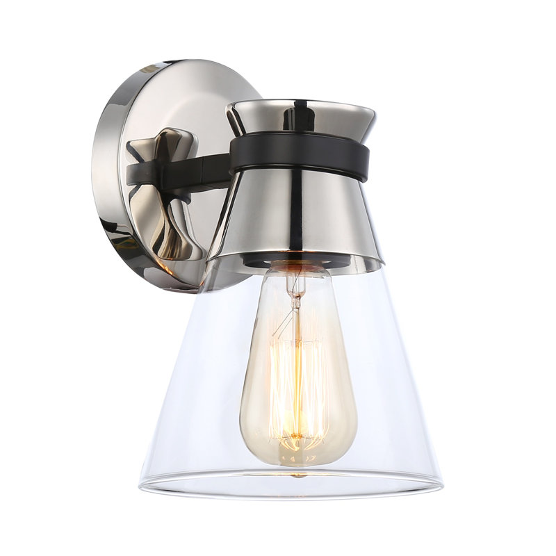 Kanata Wallchiere, Black/Brushed Nickel