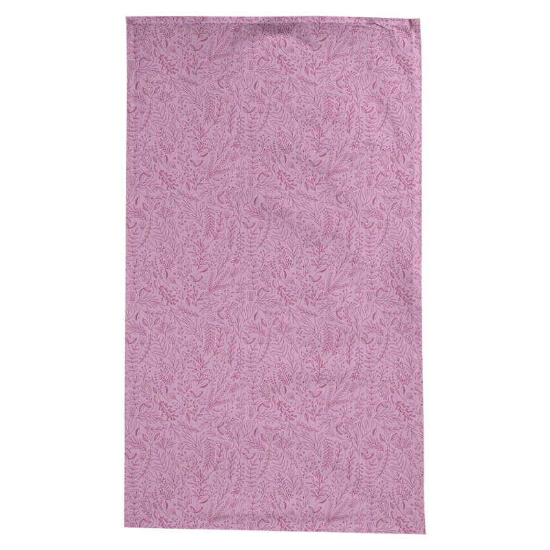 Leffel Ditsy Floral Pattern Tablecloth, Pink