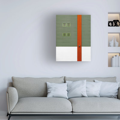 Wrapped Canvas Wall Art - Anna Niemiec 'Untitled' Wall Art for Living Room, Bedroom, or Office Décor  - 24x32
