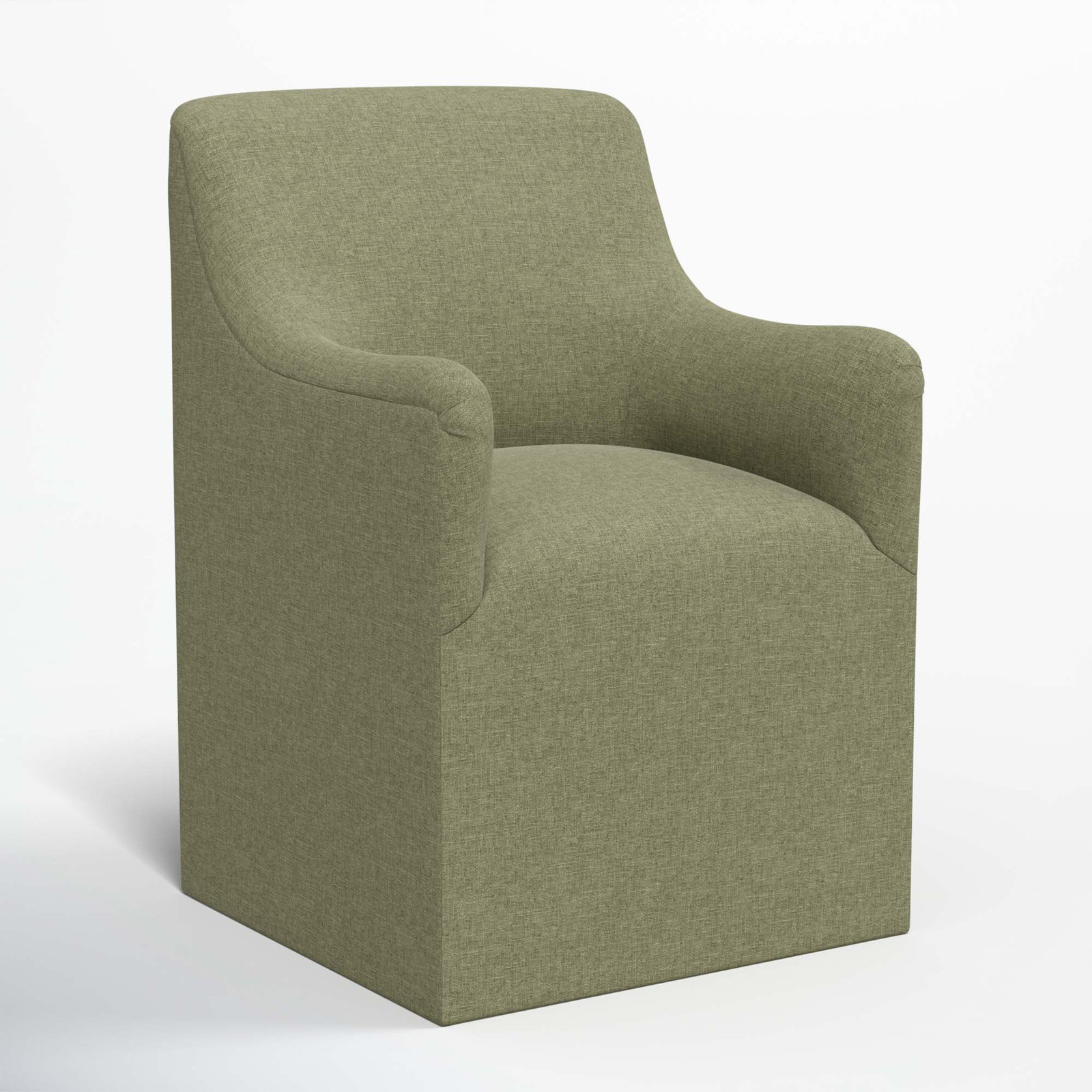 Howth Dining Armchair, Zuma Laurel Textured Linen