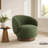 Modern Swivel Barrel Chairs With Wood Base-60020970