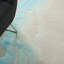 Tapis prismatique Nourison bleu brume de mer-116915202
