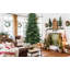 Arbre de Noël 5 pi en PVC + PE vert avec 1488 pointes - Arbre à charnières avec support en métal-259760638-259760639