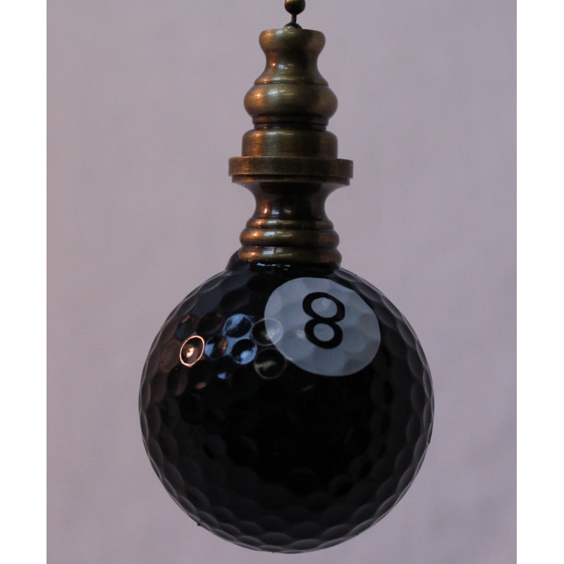 8-Ball Billiard Ceiling Fan Pull Chain