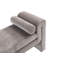 Banc rembourré en bois de pin massif 59 po Concord-493282632