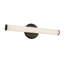 Tectra 18-in Black dimmable LED Wall Sconce-1688632345