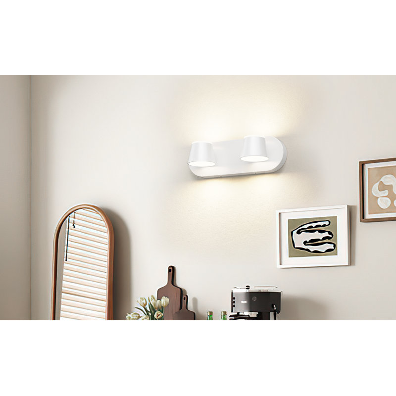 Boze Dimmable LED Vanity Light, White, 2